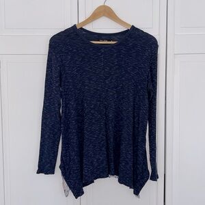 Max Jeans Long Sleeve Irregular Hem XS